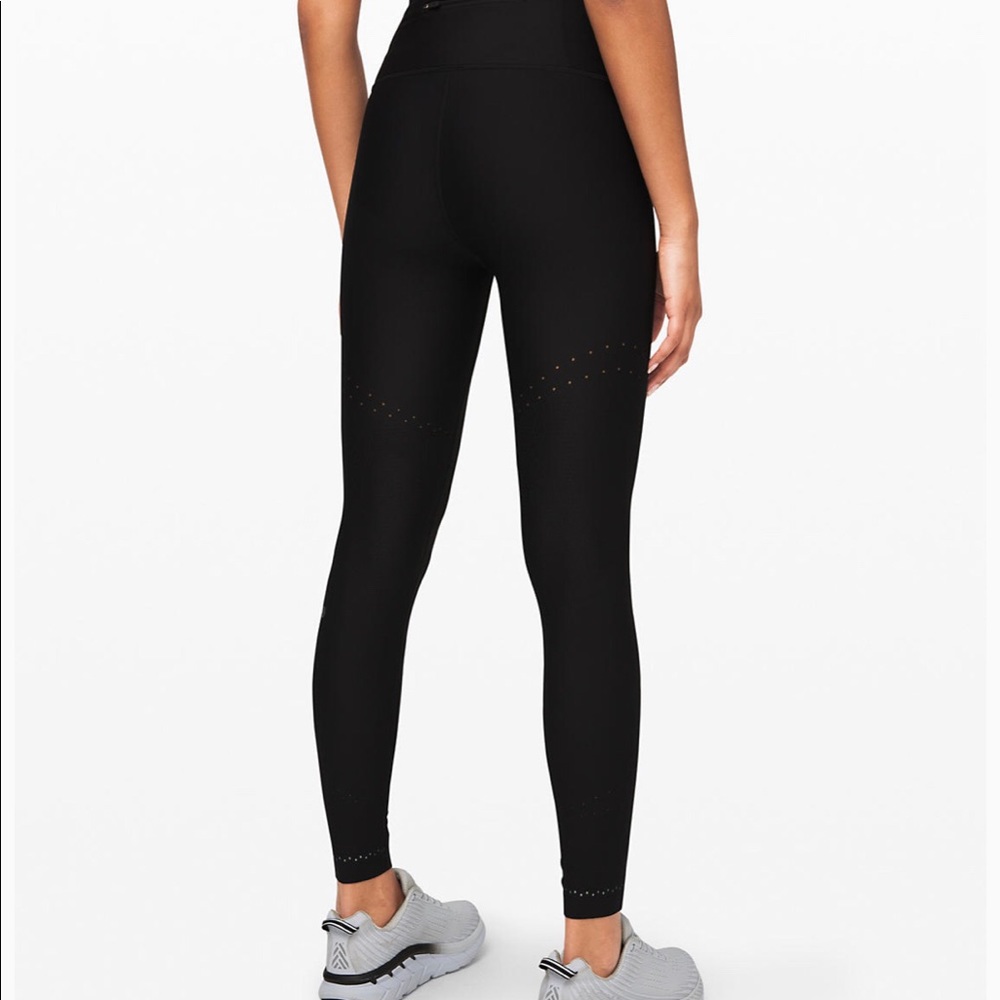 Lululemon Black Zone In Tight - Picture 2 of 8